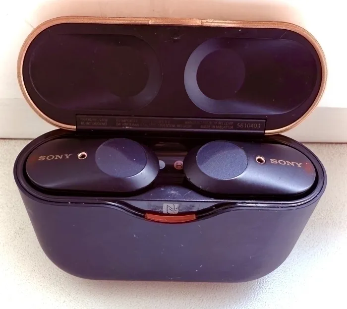 Sony WF-1000XM3 belaidės ausinės su triukšmo slopinimu