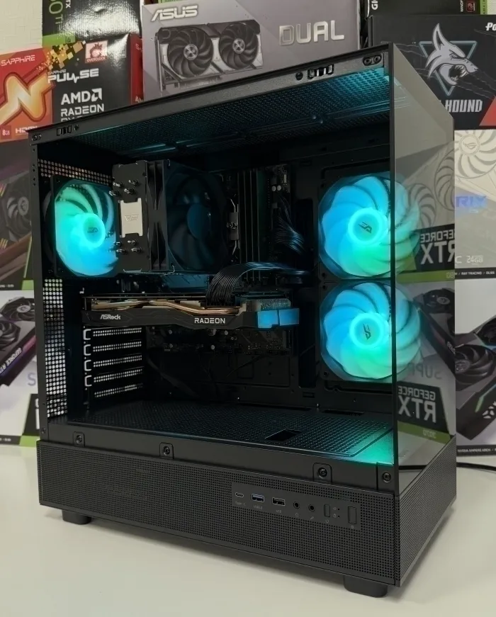 Žaidimų kompiuteris Ryzen 5 5600 / RX 6700 XT 12 GB / 32 GB RAM / 1 TB SSD
