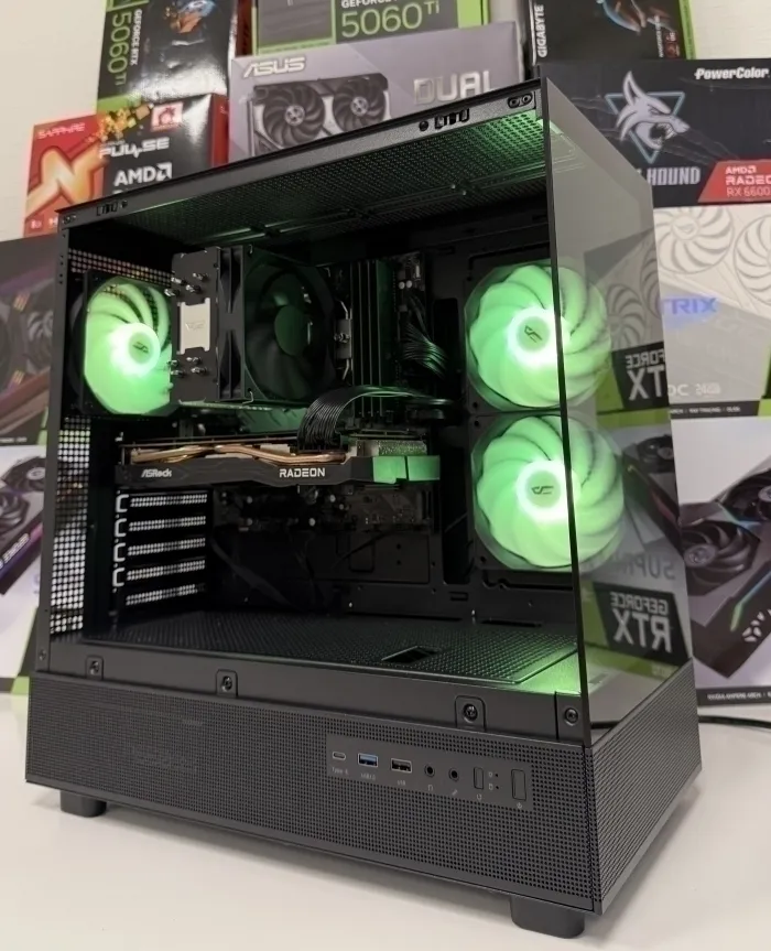 Žaidimų kompiuteris Ryzen 5 5600 / RX 6700 XT 12 GB / 32 GB RAM / 1 TB SSD