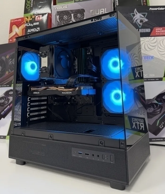 Žaidimų kompiuteris Ryzen 5 5600 / RX 6700 XT 12 GB / 32 GB RAM / 1 TB SSD