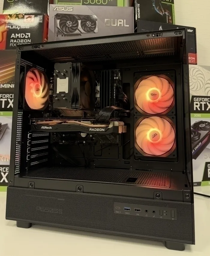Žaidimų kompiuteris Ryzen 5 5600 / RX 6700 XT 12 GB / 32 GB RAM / 1 TB SSD