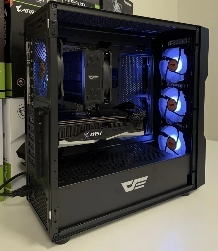 Žaidimų kompiuteris Ryzen 5 5600 / RX 6700 XT 12 GB / 32 GB RAM / 1 TB SSD