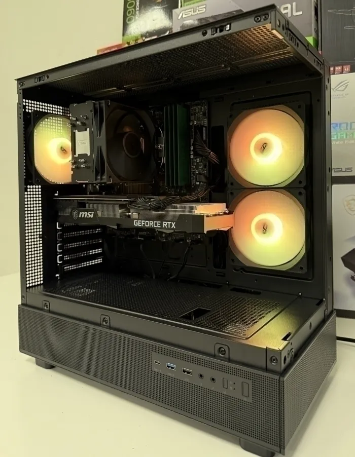 Žaidimų kompiuteris Ryzen 5 3600X / RTX 3070 8 GB / 16 GB RAM / 512 GB NVMe + 1 TB HDD