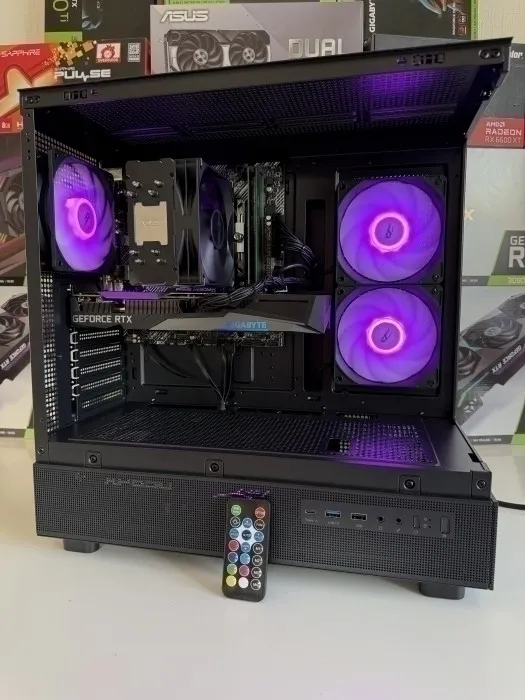 Žaidimų kompiuteris Ryzen 5 2600X / RTX 3060 12 GB / 16 GB RAM / 512 GB NVMe + 1 TB HDD