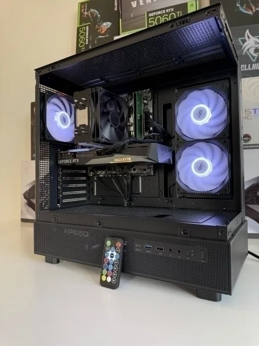Žaidimų kompiuteris Ryzen 5 2600X / RTX 3060 12 GB / 16 GB RAM / 512 GB NVMe + 1 TB HDD