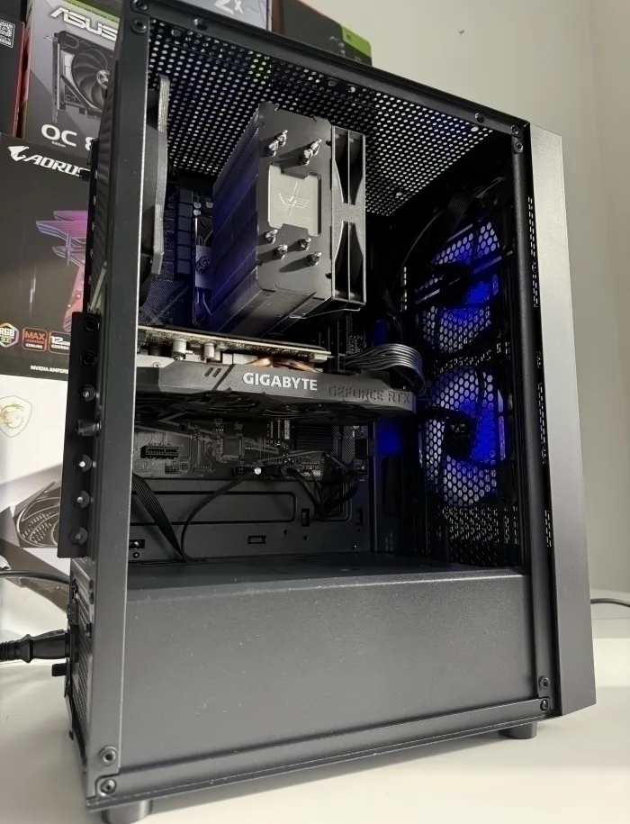 Žaidimų kompiuteris Ryzen 5 2600 / RTX 2060 6 GB / 16 GB RAM / 512 GB SSD + 1 TB HDD