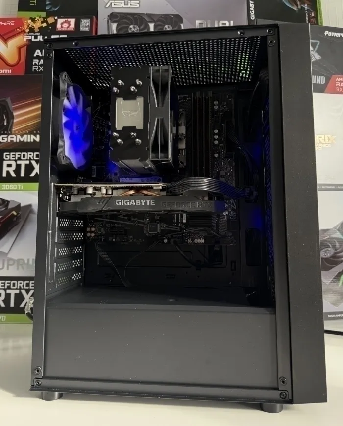 Žaidimų kompiuteris Ryzen 5 2600 / RTX 2060 6 GB / 16 GB RAM / 512 GB SSD + 1 TB HDD