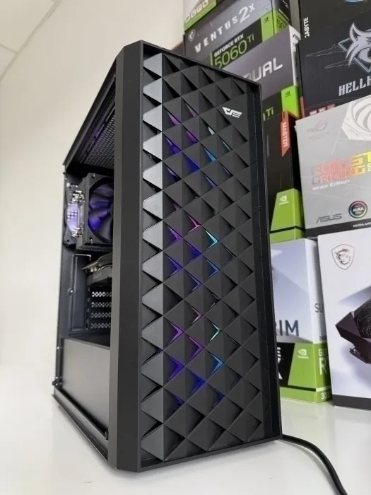 Žaidimų kompiuteris Ryzen 5 2600 / RTX 2060 6 GB / 16 GB RAM / 512 GB SSD + 1 TB HDD