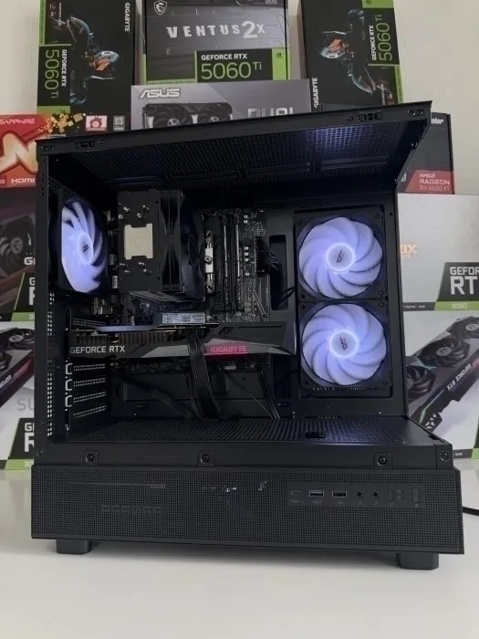 Žaidimų kompiuteris Ryzen 5 5600 / RTX 3060 12 GB / 16 GB RAM / 512 GB SSD + 1 TB HDD