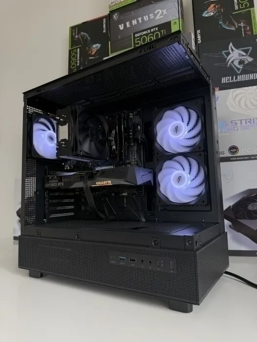 Žaidimų kompiuteris Ryzen 5 5600 / RTX 3060 12 GB / 16 GB RAM / 512 GB SSD + 1 TB HDD