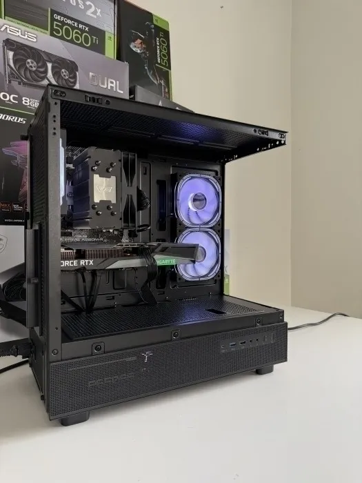 Žaidimų ir darbo kompiuteris Ryzen 5 3600 / RTX 3060 12 GB / 16 GB RAM / 512 GB SSD + 1 TB HDD