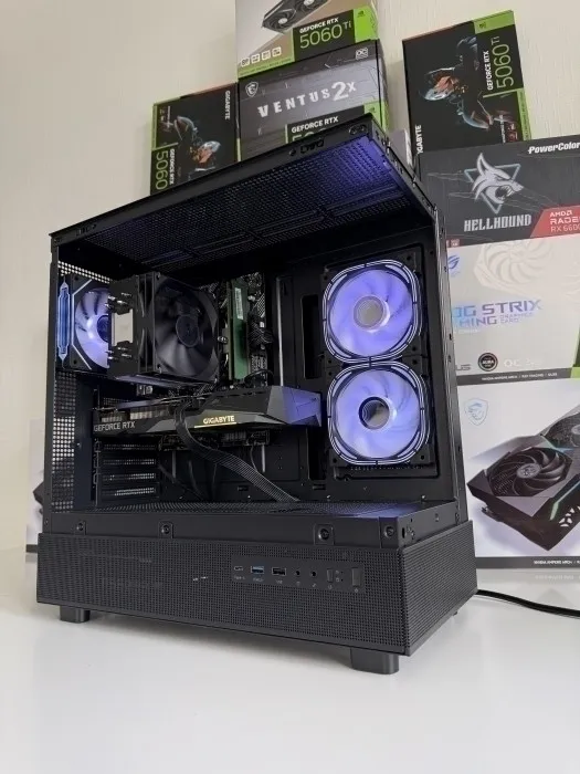 Žaidimų ir darbo kompiuteris Ryzen 5 3600 / RTX 3060 12 GB / 16 GB RAM / 512 GB SSD + 1 TB HDD