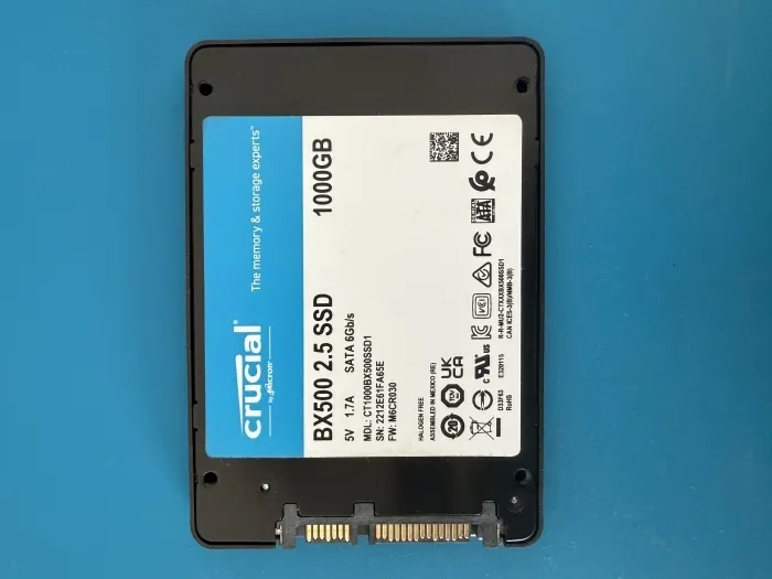 Crucial BX500 1TB 2.5” SATA III SSD Diskas CT1000BX500SSD1 – 1000 GB