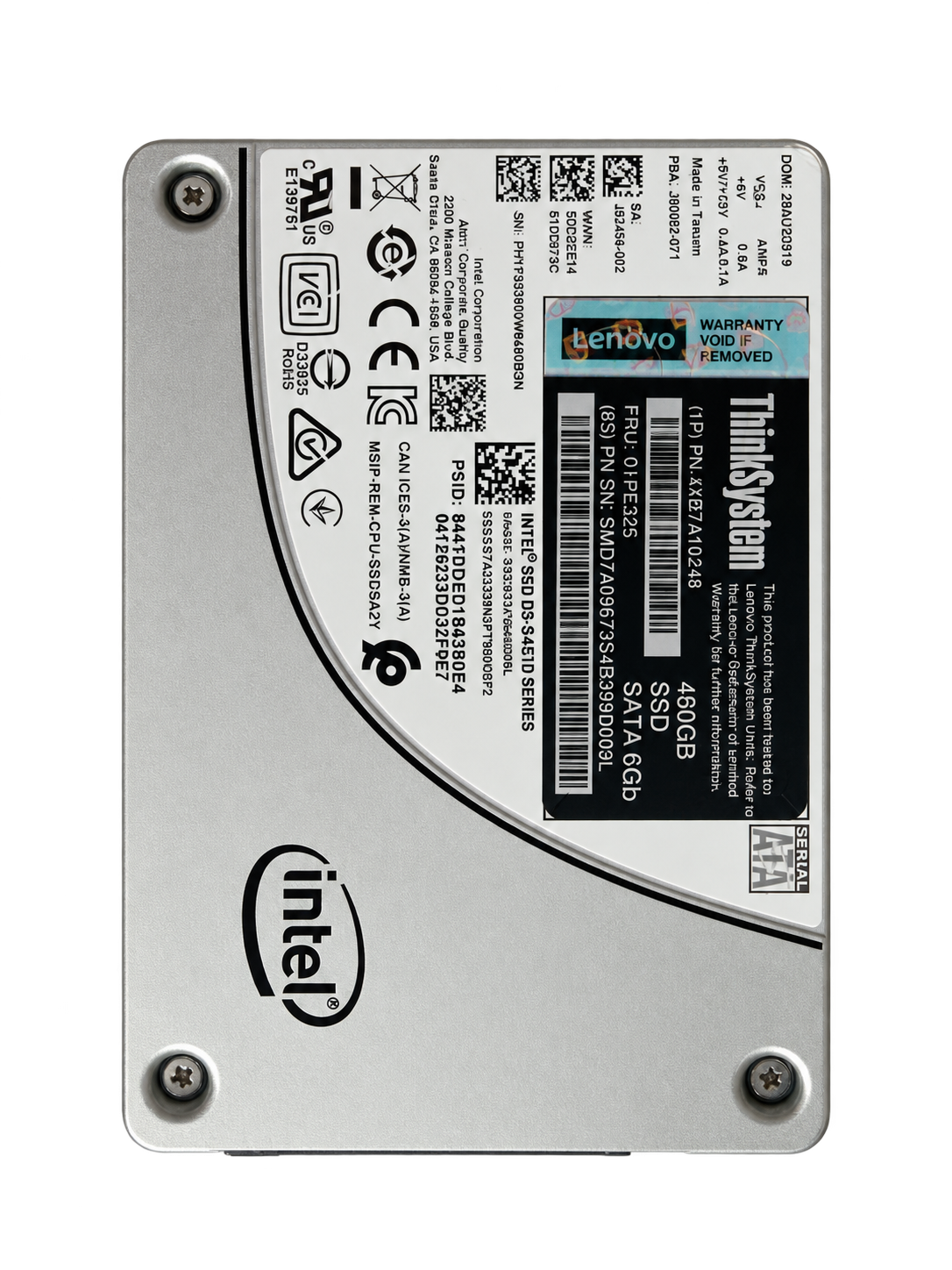 Intel SSDSC2KB480G8L 480 GB SSD