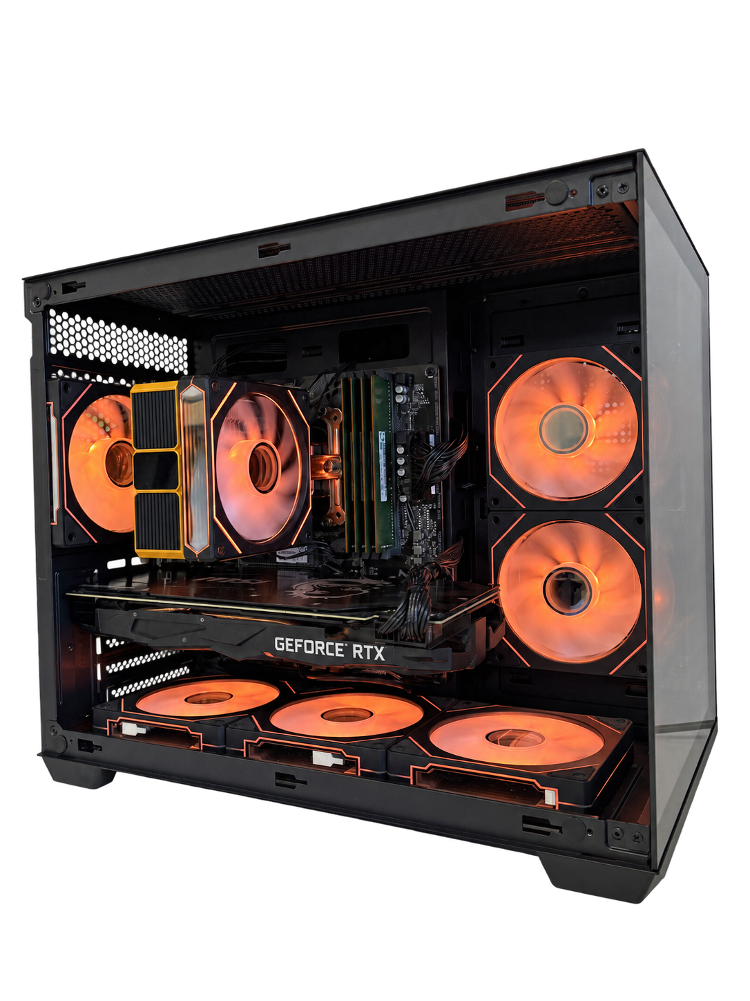 Žaidimų kompiuteris Ryzen 5 5600, RTX 2070 8GB, 32GB RAM, 512GB NVMe SSD + 1TB HDD, Windows 11 Pro