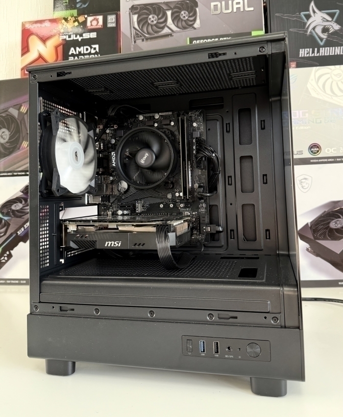 Refurbintas žaidimų kompiuteris Ryzen 5 3600 16gb RAM Rtx 2070 8gb 1tb SSD 6 mėn garantija