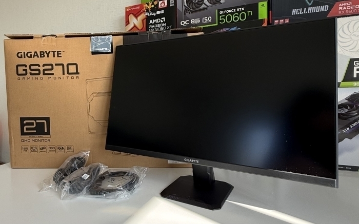 27 colių Gigabyte GS27Q – žaidimams skirtas monitorius 2560×1440 (QHD) 165hz 1ms