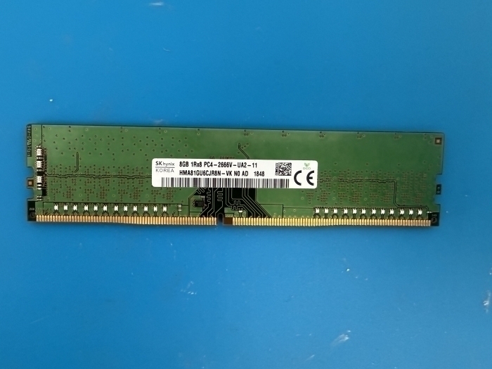 SK hynix 8 GB DDR4-2666 1Rx8 RAM modulis – HMA81GU6CJR8N-VK