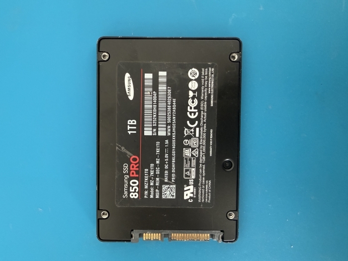 Samsung 850 PRO 1 TB 2.5” SATA III (6 Gb/s) SSD